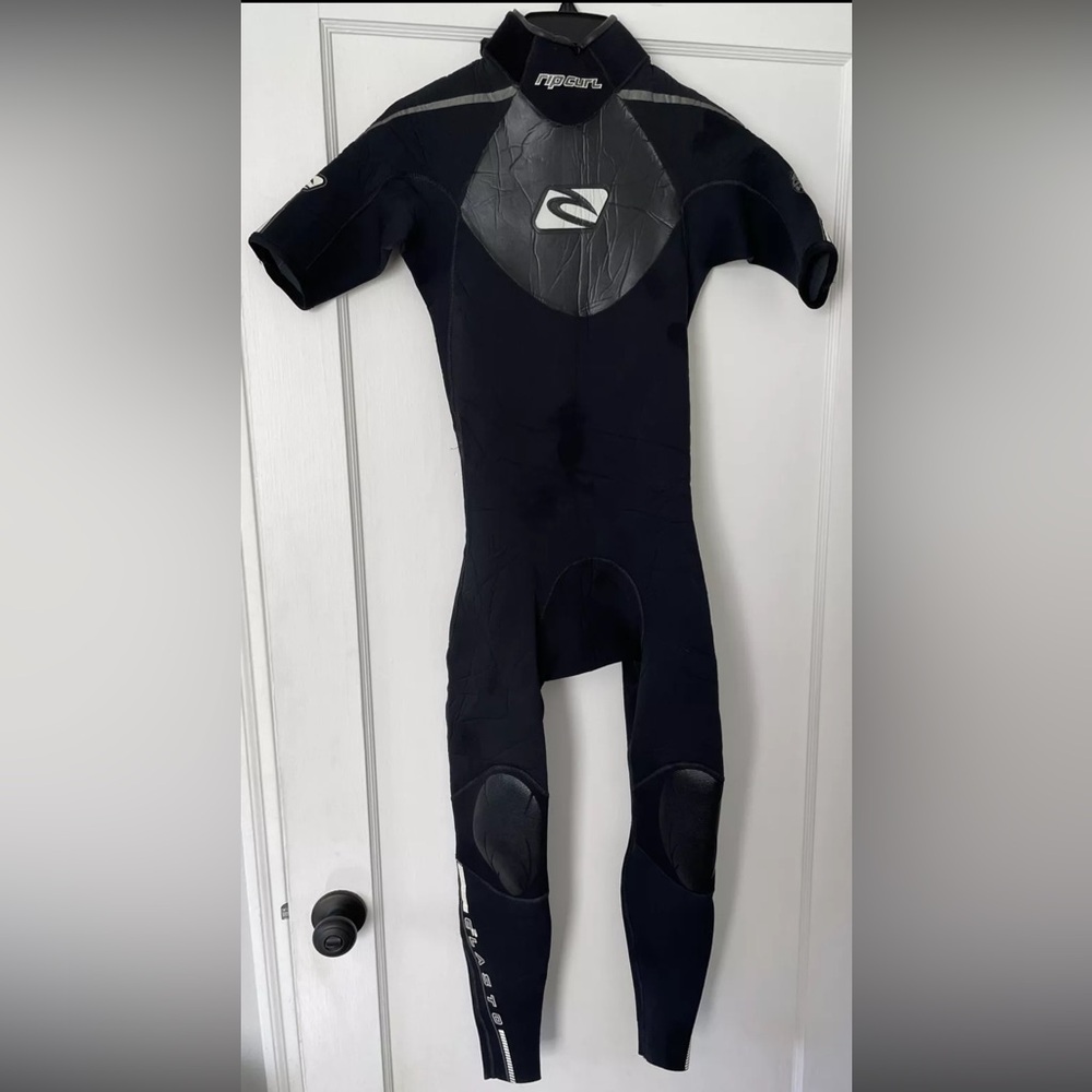 Rip Curl 2mm Short Sleeve Fullsuit Wetsuit Size XS